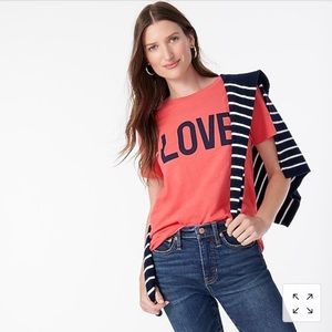 j. crew Love T-Shirt